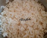 A picture of step 1 of Beetroot Rice.