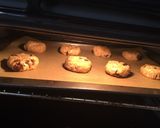 A picture of step 4 of Chocolate Covered Oat & Coconut Cookies.