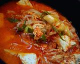 Foto langkah ke 4 dari resep Sundubu Jjigae (Sup Tahu Pedas).