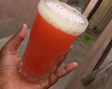 Watermelon and orange juicematakin girki1 hoto