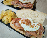 Foto del paso 5 de la receta: Brascada con huevo y cebolla en dos texturas