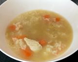 A picture of step 6 of My Chicken and Barley Soup 🥰#Starter#Lunch.