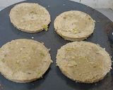 A picture of step 6 of Jawarichi Thecha Bhakri.