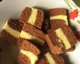 Foto langkah ke 6 dari resep Bolu kukus vanila coklat.