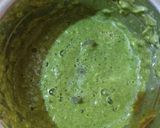 A picture of step 2 of Sprouted Moong and Spinach Dhokla.