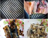 รูปขั้นตอนการทำที่ 2 ของ แกงเลียงปลีกล้วยใส่กุ้ง ปลาย่าง