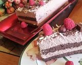 Une image de l'étape 4 de Bûche rhum chocolat.