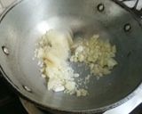 A picture of step 2 of Chocolate coconut chikki.