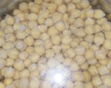A picture of step 1 of Chickpea Chaat.
