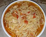 Foto langkah ke 5 dari resep Spicy Curry Noodle with Corned Beef.