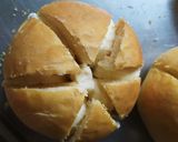 Foto langkah ke 8 dari resep Korean Garlic Cheese Bread Tanpa Whipping Cream.