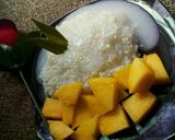 Foto langkah ke 6 dari resep Ketan Mangga/ Mango Sticky Rice/ Khao Niao Mamuang.