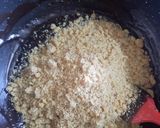 A picture of step 1 of Chocolate Walnut fudge.