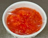 A picture of step 8 of Tomato Meat Cup.