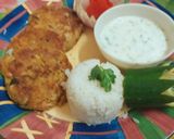 A picture of step 5 of Chicken Shami kabab.