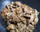 รูปขั้นตอนการทำที่ 3 ของ หมูผัดตังฉ่าย