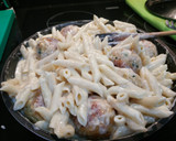 Foto del paso 4 de la receta: Albóndigas Cordon Bleu y macarrones con queso