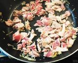 A picture of step 2 of Pork Strip Mapo Tofu.