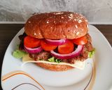 Házi hamburgerhús recept fázis 3 fotója