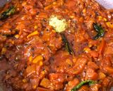 A picture of step 6 of Tomato Thokku.