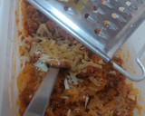 Foto del paso 7 de la receta: Patata rellena de Burritos, salsa BBQ, albahaca