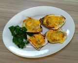 Hình bước làm 4 của món Hàu nướng phô mai