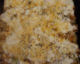 Foto del paso 6 de la receta: Fideos con verduras, queso y huevo duro