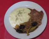 Foto del paso 6 de la receta: Carré de cerdo agridulce (con manzana y ciruela)