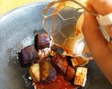 Foto langkah ke 3 dari resep Terong Balado Rebon.