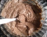 A picture of step 3 of Chocolate idli.