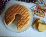 Foto langkah ke 5 dari resep Bolu nutrijell nutrisari no SP (rasa jeruk).