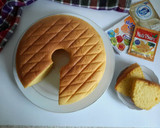 Foto langkah ke 5 dari resep Bolu nutrijell nutrisari no SP (rasa jeruk).