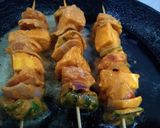 A picture of step 8 of Paneer Tikka.
