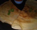 A picture of step 5 of Rava Dosa.