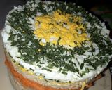 Une image de l'étape 4 de Gateau salade mimosa.