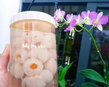Hình bước làm 7 của món Vải ngâm đường phèn