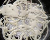 A picture of step 2 of Jali roti (Net Roti).
