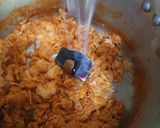 A picture of step 4 of Tikka roll.