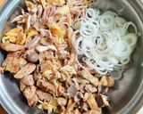 Hình bước làm 5 của món Bánh ướt lòng gà
