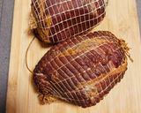 Húsvéti sonka bográcsban recept fázis 1 fotója