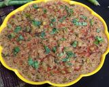 A picture of step 7 of Malai Methi Mater.