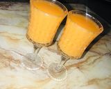 A picture of step 7 of Carrot and apple drink.
