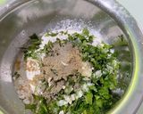 A picture of step 1 of Instant healthy rava sooji dry fruits dosa.