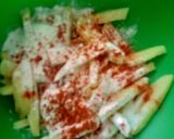 A picture of step 1 of Honey Paprika potato.