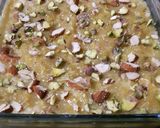 A picture of step 6 of Sev barfi.