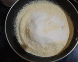A picture of step 2 of Instant idli dhokla.
