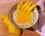 Pas rețetă Kao niew ma muang-Orez cu lapte de cocos si mango in stil Thailandez 3 fotografie
