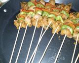 A picture of step 2 of Chicken kebab.