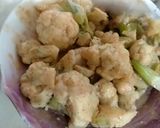 A picture of step 2 of گوبھی منچورین.