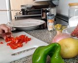 A picture of step 2 of Cuban-Style Picadillo.